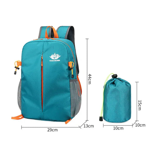 25L Lightweight Waterproof Outdoor Backpack