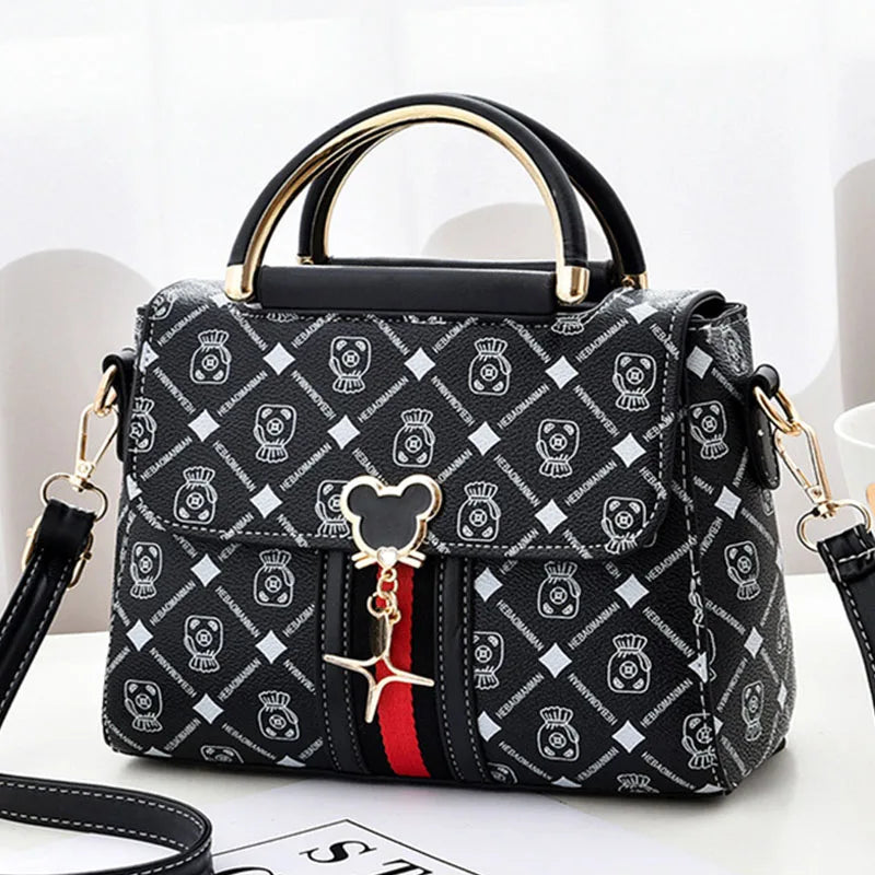 Luxury Monogram Shoulder Bag