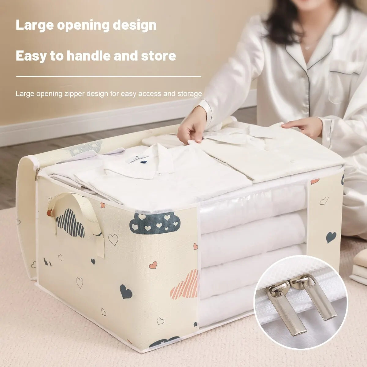 Large Capacity Storage Bag Organizer
