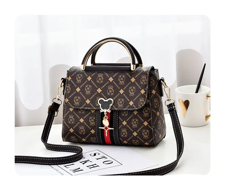 Luxury Monogram Shoulder Bag