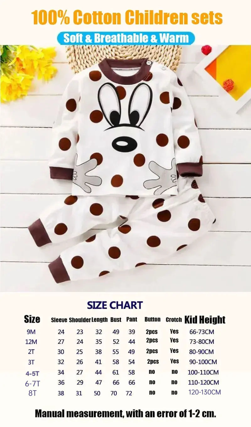Kids Cotton Pajama Set