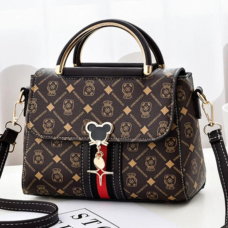 Luxury Monogram Shoulder Bag
