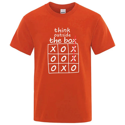 Camiseta Hombre "Think Outside The Box" | Manga Corta