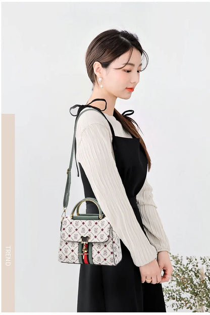 Luxury Monogram Shoulder Bag