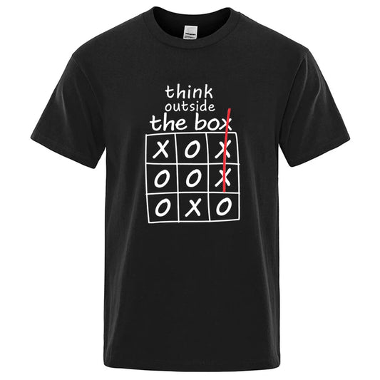 Camiseta Hombre "Think Outside The Box" | Manga Corta