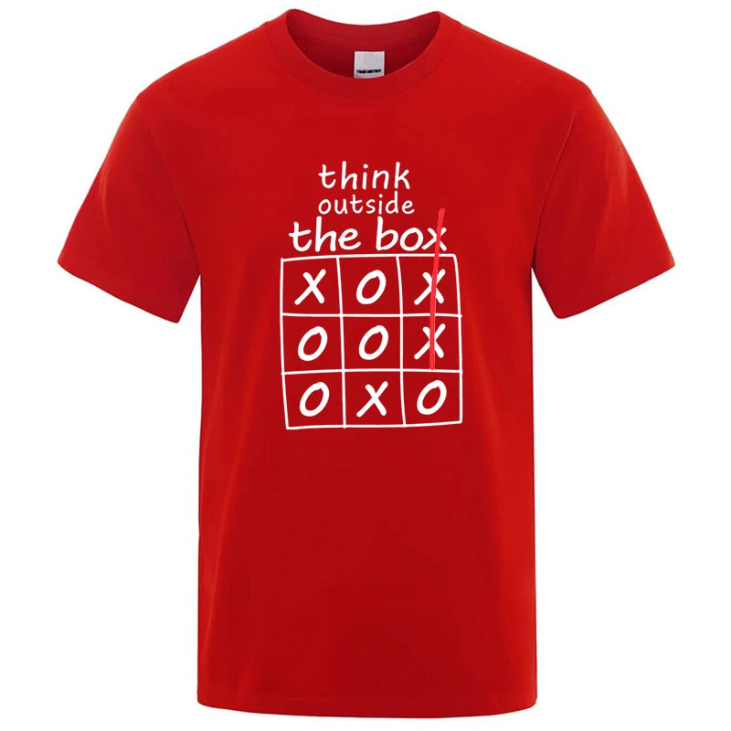 Camiseta Hombre "Think Outside The Box" | Manga Corta