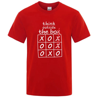 Camiseta Hombre "Think Outside The Box" | Manga Corta