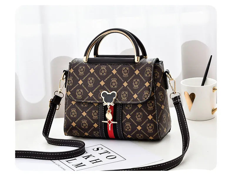 Luxury Monogram Shoulder Bag