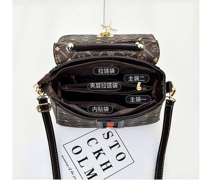 Luxury Monogram Shoulder Bag