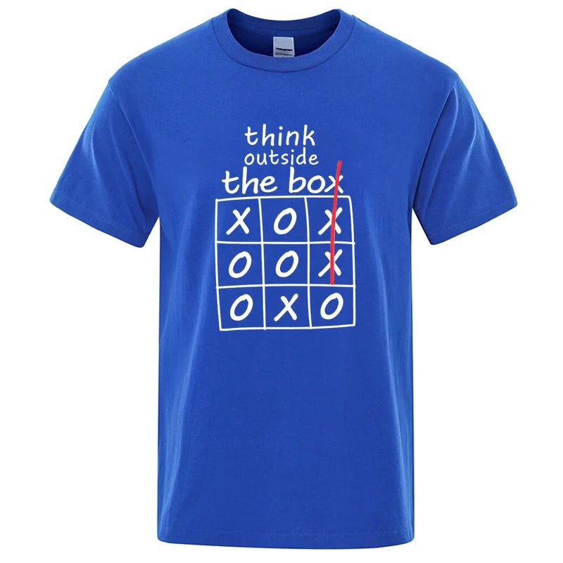 Camiseta Hombre "Think Outside The Box" | Manga Corta