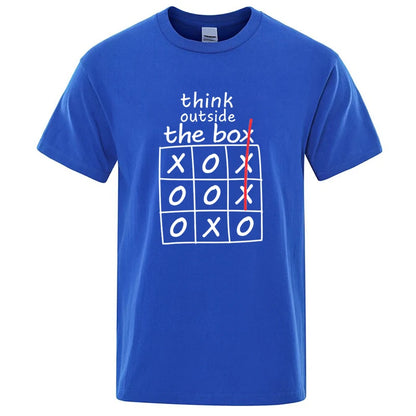 Camiseta Hombre "Think Outside The Box" | Manga Corta
