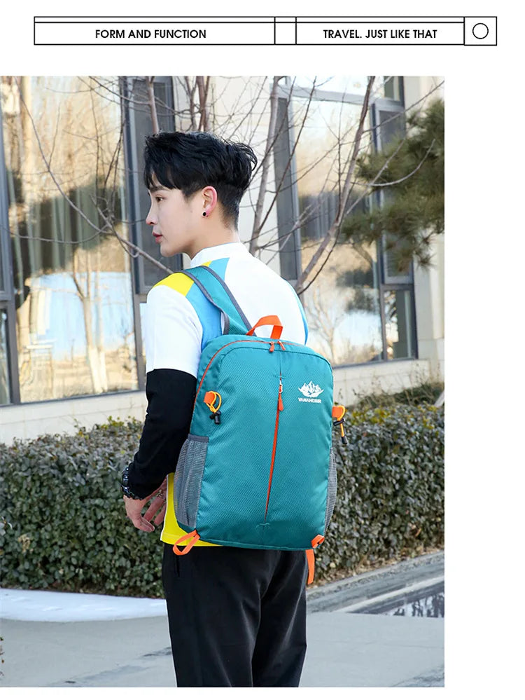 25L Lightweight Waterproof Outdoor Backpack