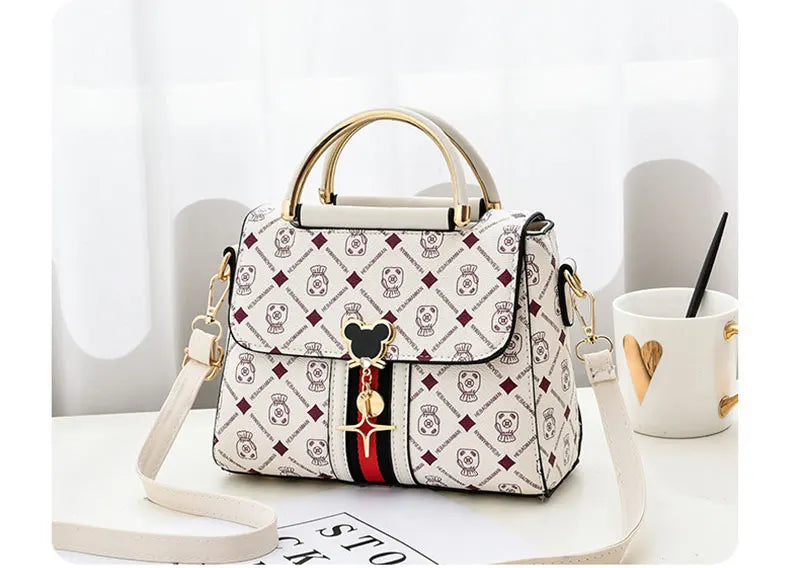 Luxury Monogram Shoulder Bag