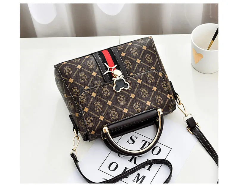 Luxury Monogram Shoulder Bag