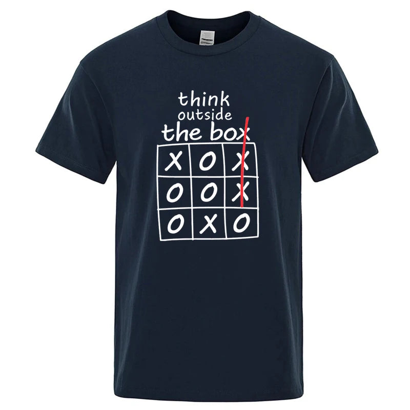 Camiseta Hombre "Think Outside The Box" | Manga Corta
