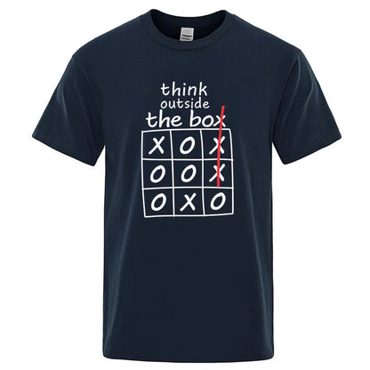 Camiseta Hombre "Think Outside The Box" | Manga Corta