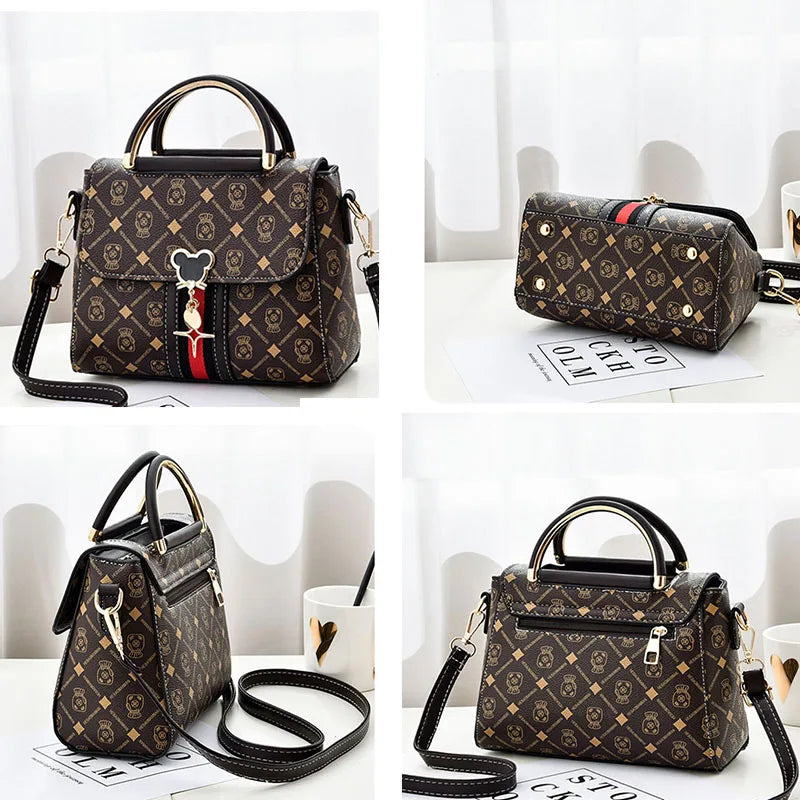 Luxury Monogram Shoulder Bag