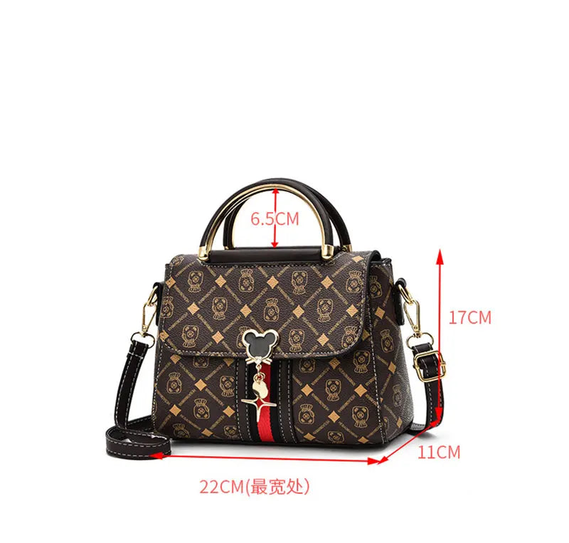 Luxury Monogram Shoulder Bag