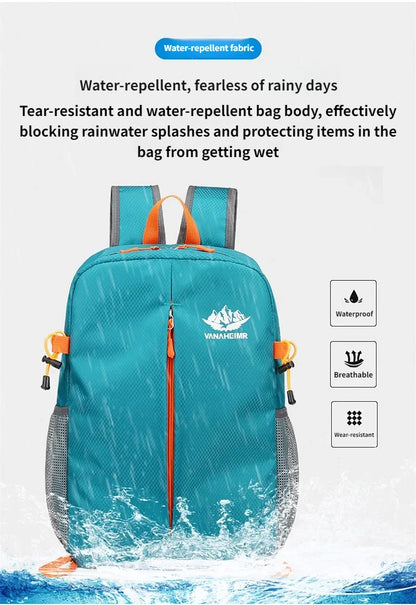 25L Lightweight Waterproof Outdoor Backpack