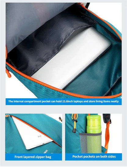 25L Lightweight Waterproof Outdoor Backpack