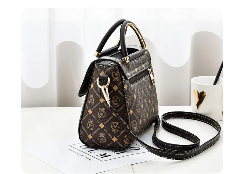 Luxury Monogram Shoulder Bag