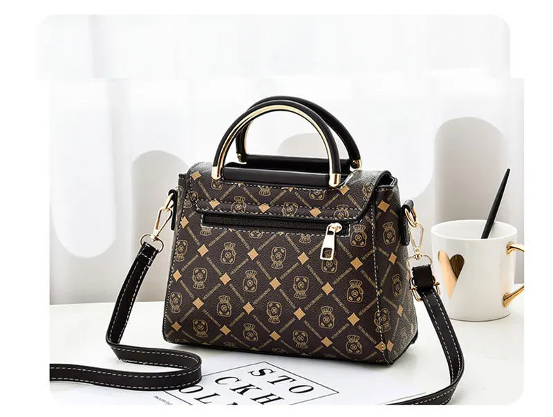 Luxury Monogram Shoulder Bag