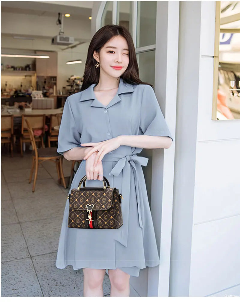 Luxury Monogram Shoulder Bag