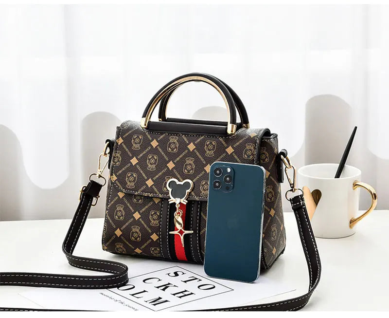 Luxury Monogram Shoulder Bag