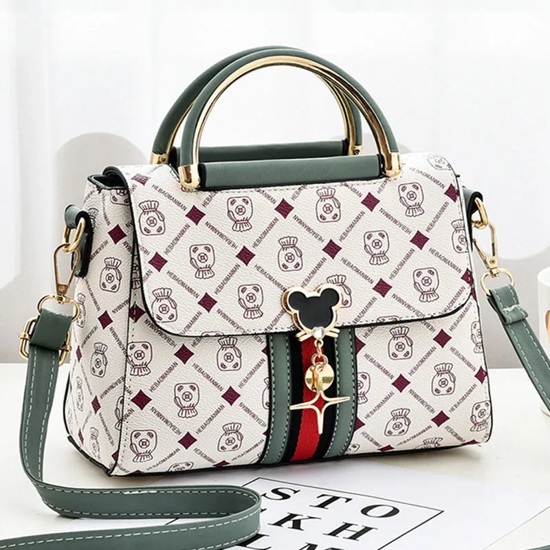 Luxury Monogram Shoulder Bag