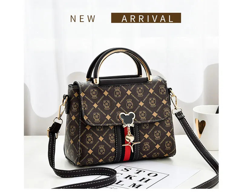 Luxury Monogram Shoulder Bag