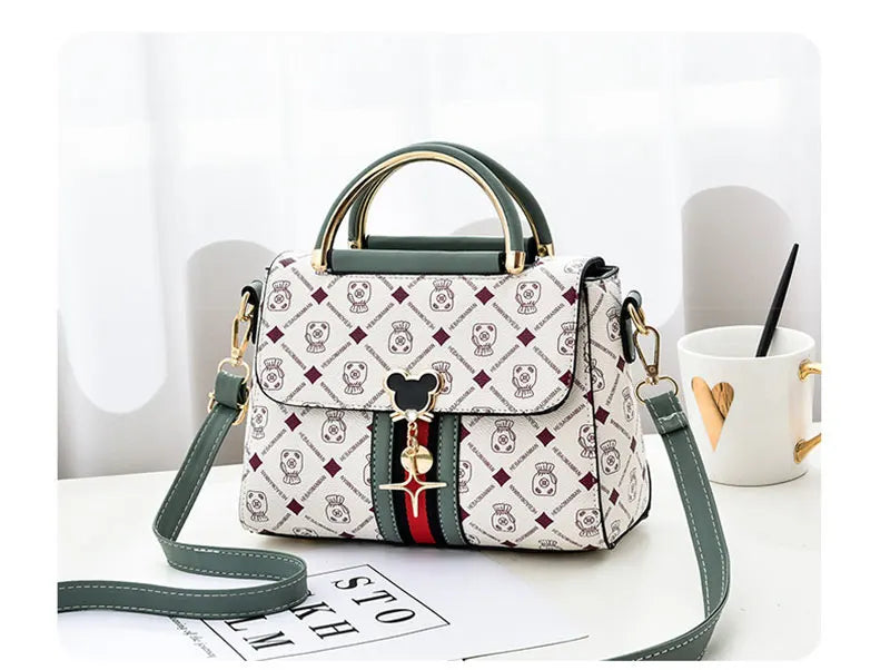 Luxury Monogram Shoulder Bag
