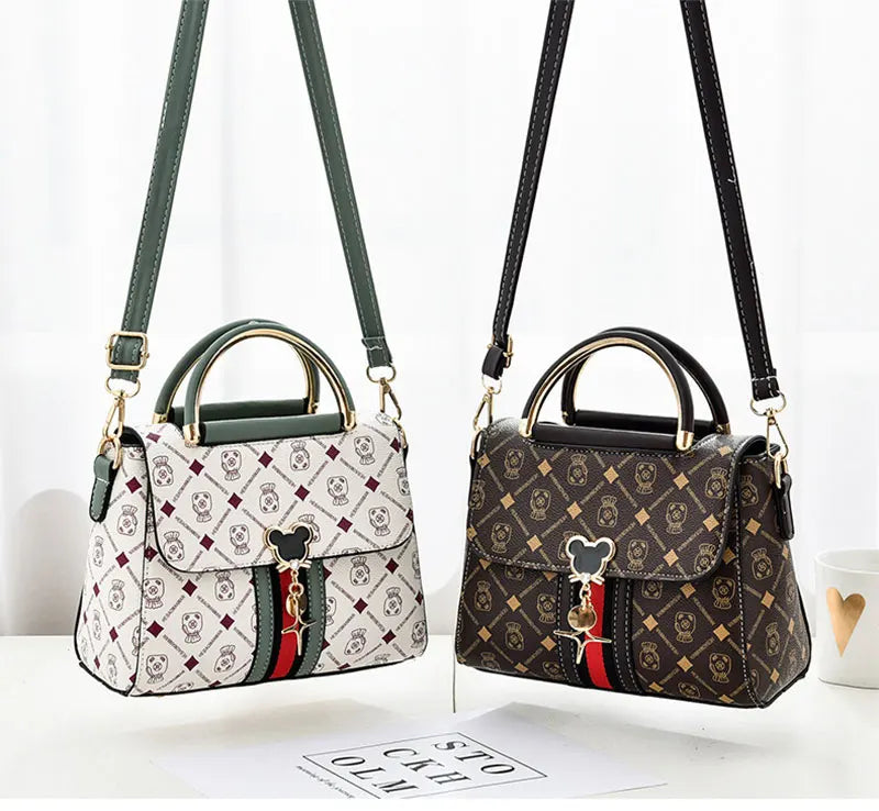 Luxury Monogram Shoulder Bag